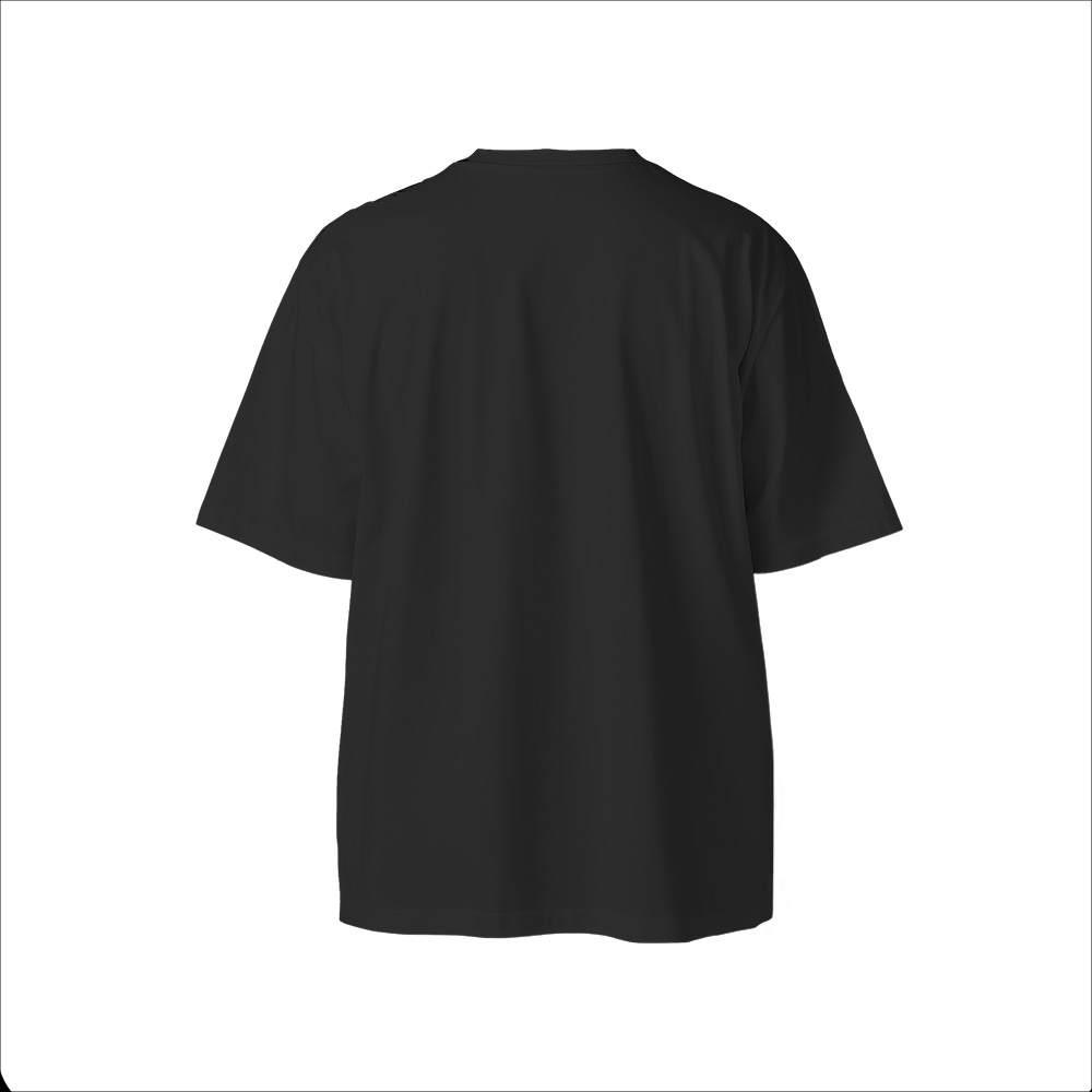 T-shirt oversize Tył